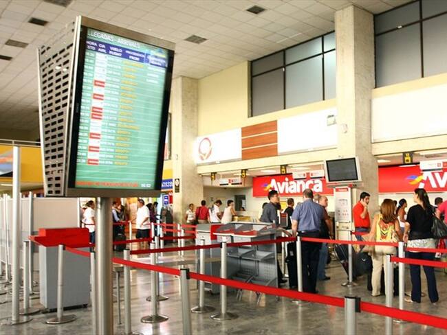 Aeropuerto Internacional Rafael Núñez había sido cerrado por problemas en la pista. Foto: Colprensa