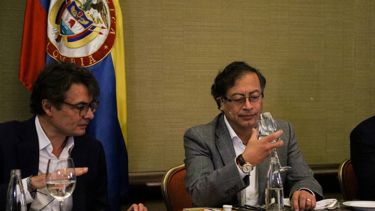 Petro y Gaviria almorzaron luego de la salida del exministro del Gobierno