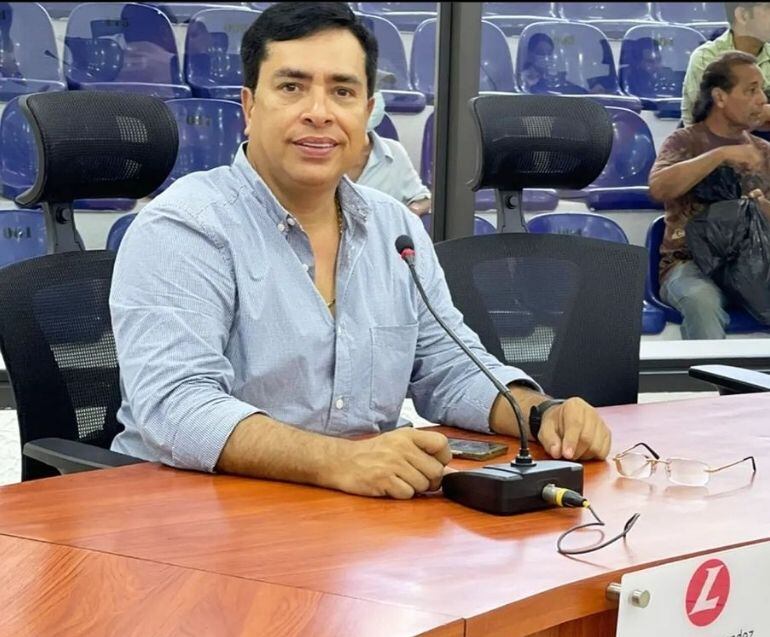 Concejal de Barranquilla, Richard Fernández. Foto: Instagram: Richardfernandezbq