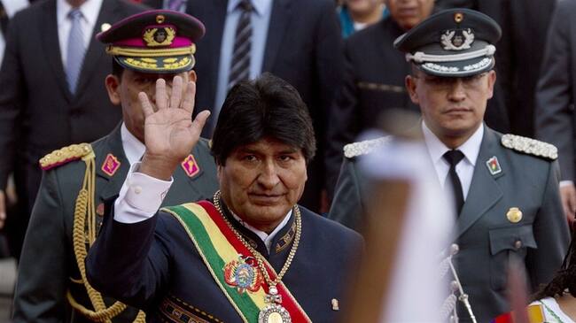 El presidente de Bolivia celebró sus 11 años de gobierno con miras a buscar un cuarto mandato en el poder.. Foto: Associated Press - AP