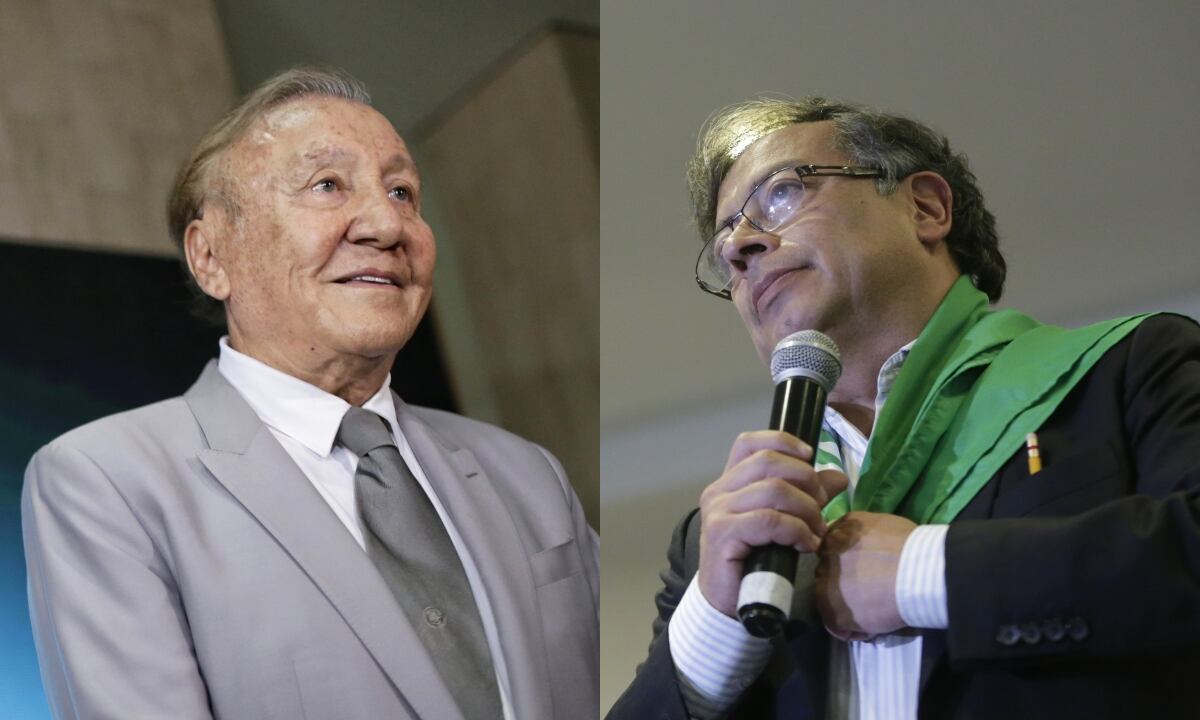 Rodolfo Hernández y Gustavo Petro, candidatos presidenciales. Fotos: Colprensa.