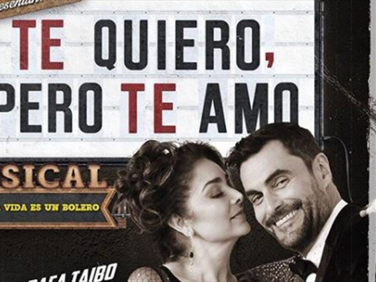 Rafa Taibo protagoniza obra de teatro “Te quiero pero Te amo”