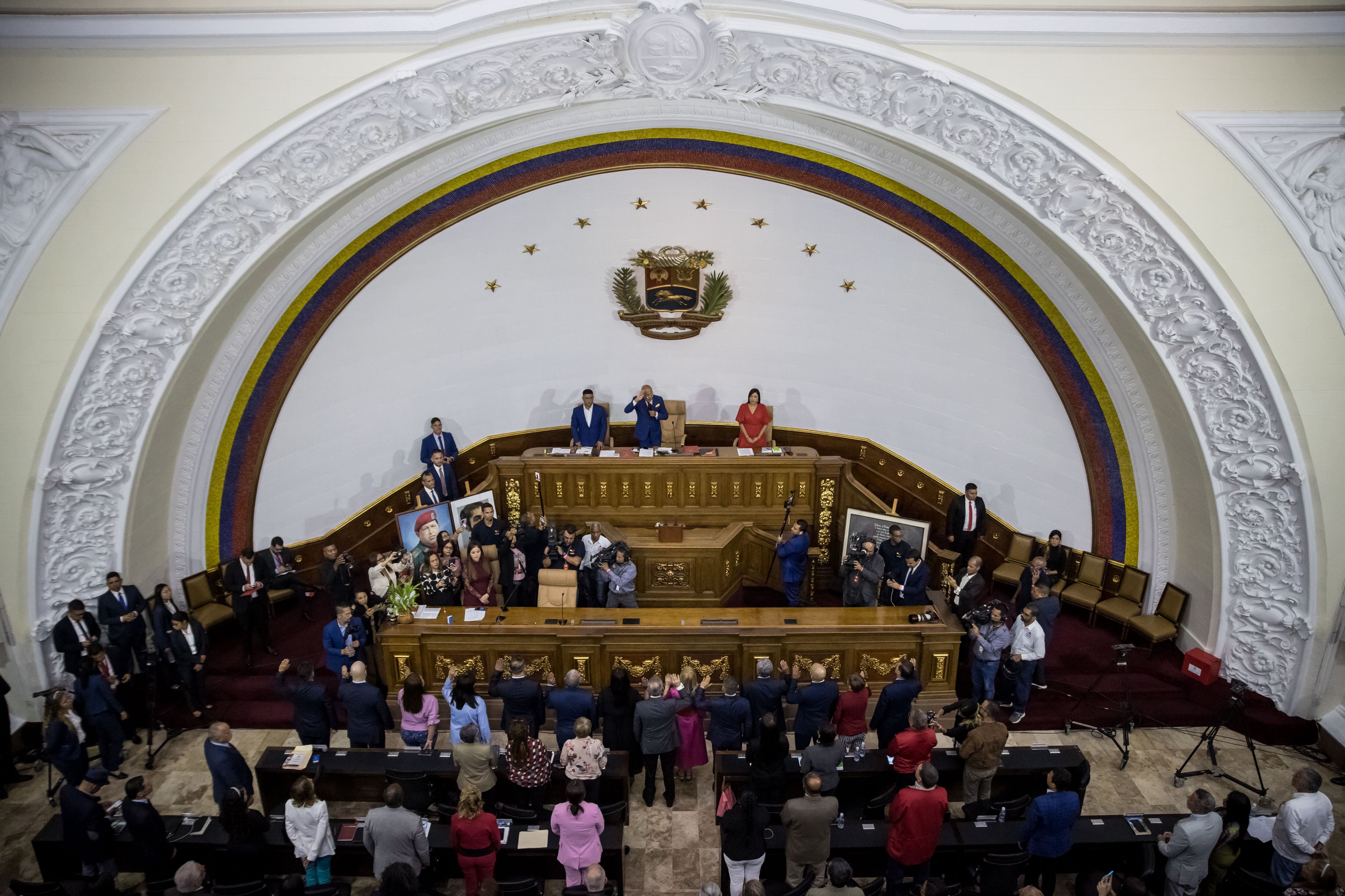 El Parlamento de Venezuela actualizará leyes penales, incluida la que castiga la tortura. EFE/ Miguel Gutiérrez