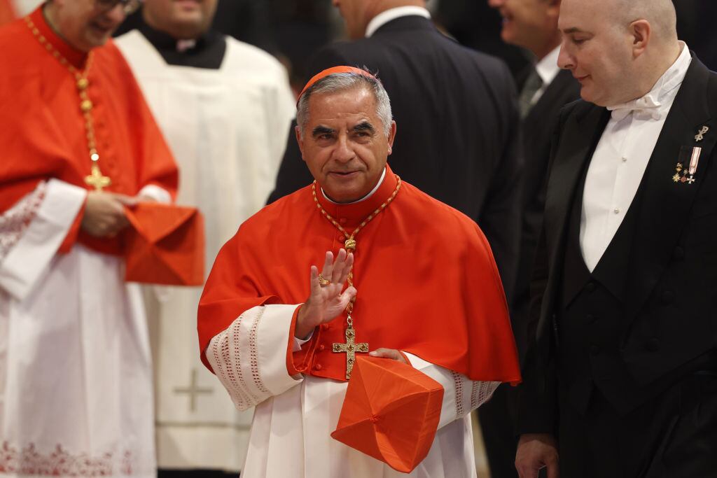 Angelo Becciu. Foto: Getty Images.