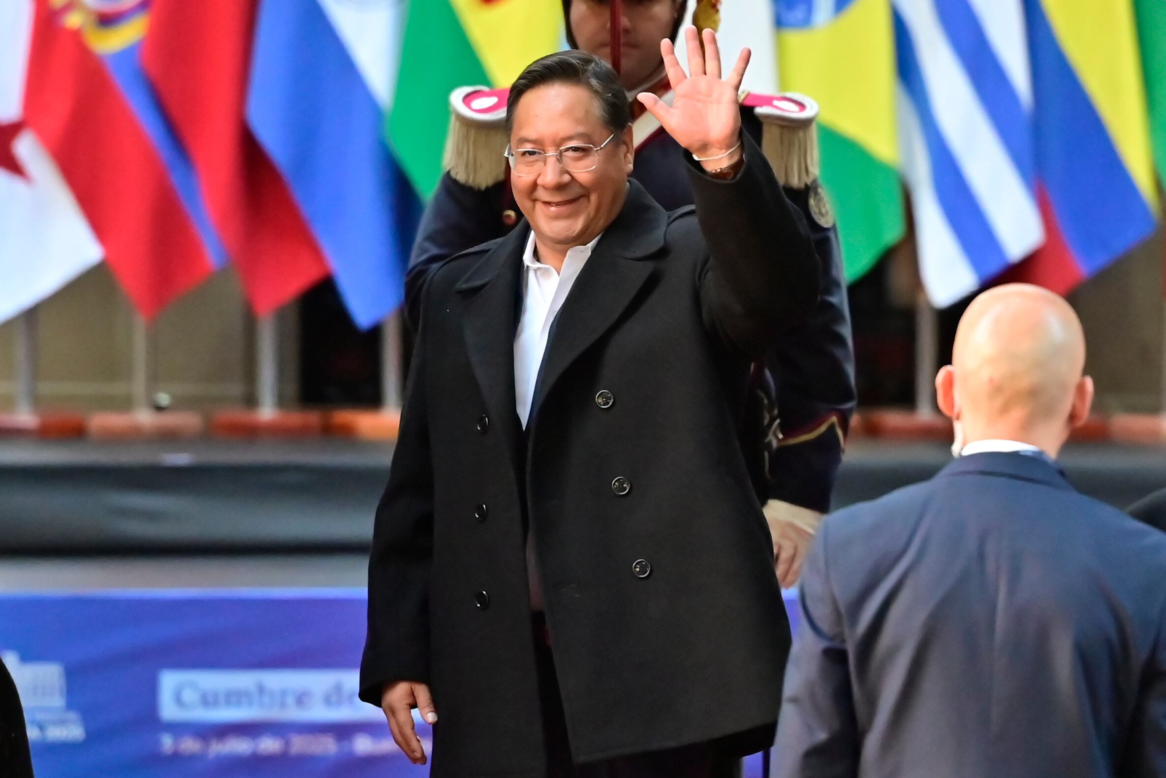 Presidente de Bolivia, Luis Arce. FOTO: EFE/Matias Martín Campaya