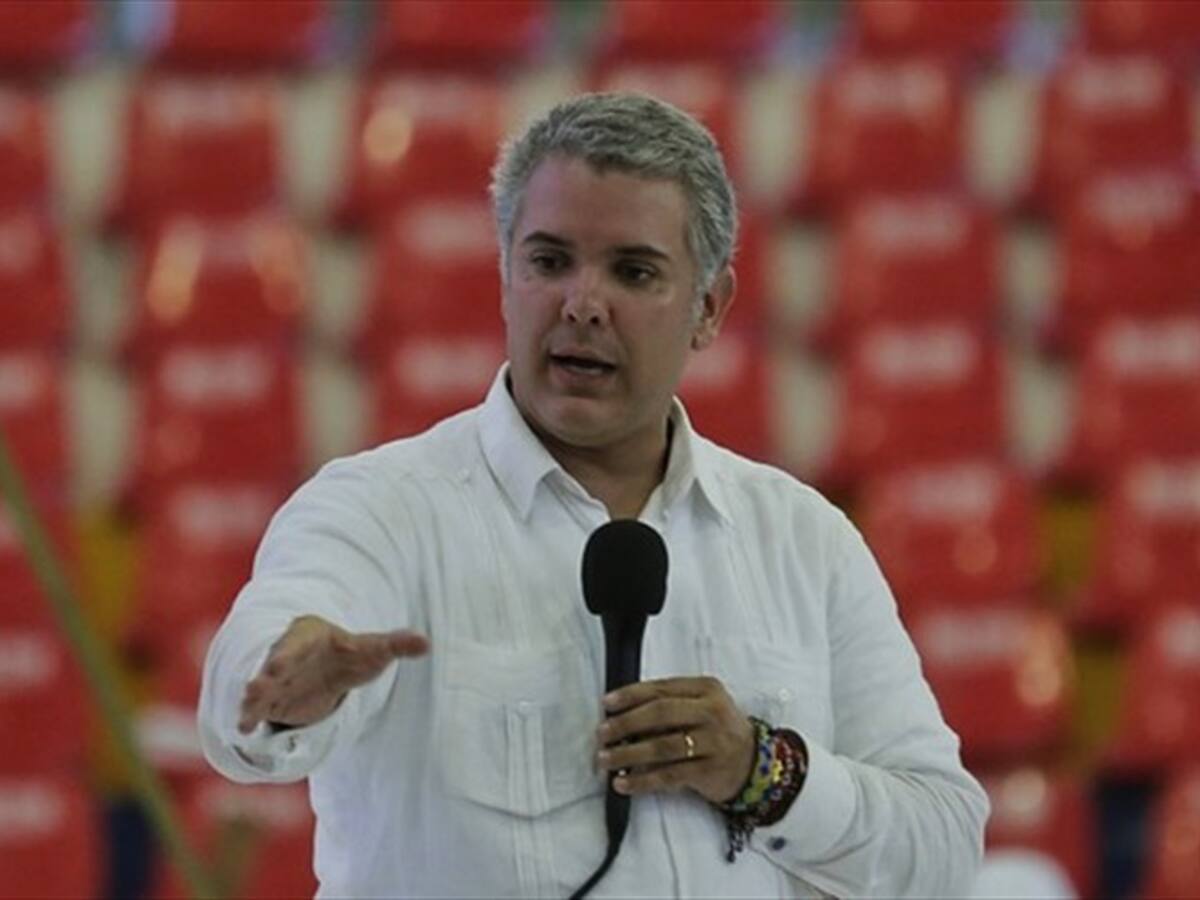 Duque afirma que asesinatos de líderes sociales no quedarán en la impunidad