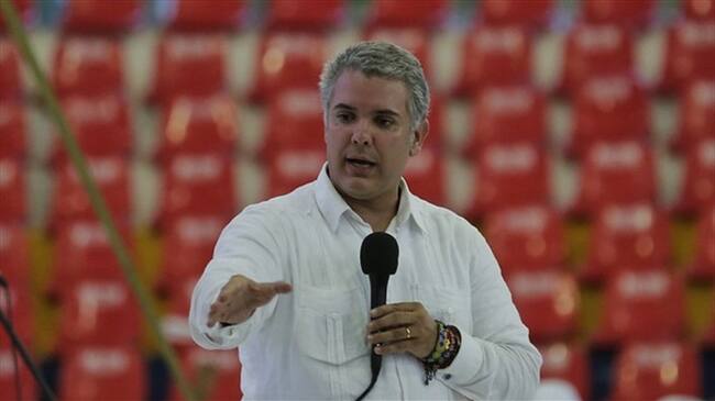 Duque afirma que asesinatos de líderes sociales no quedarán en la impunidad. Foto: Colprensa