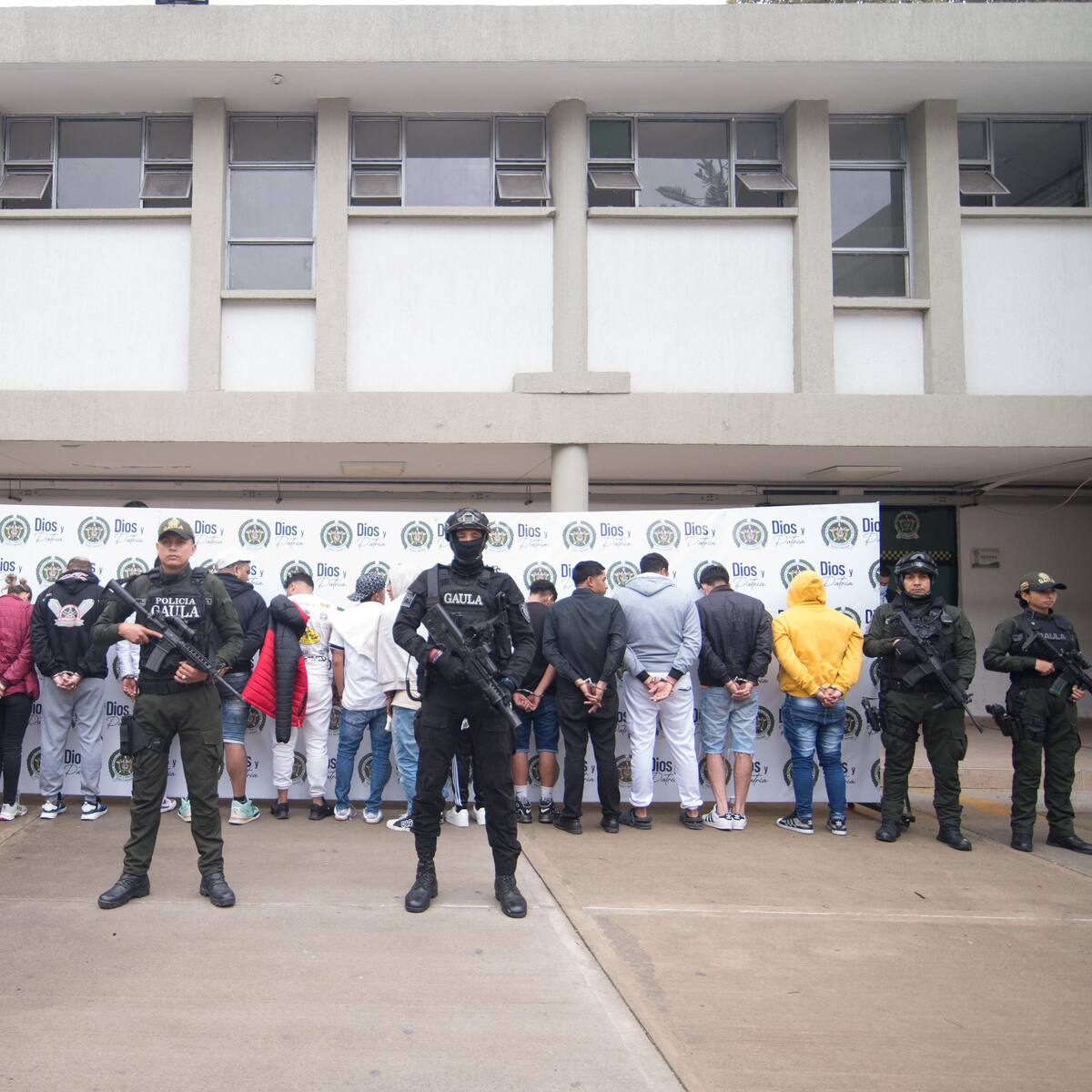 Capturaron a 20 integrantes del Tren de Aragua que delinquían en Bogotá
