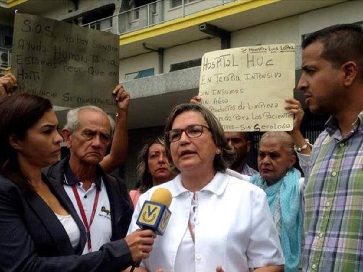 Hospital Universitario, reflejo de la crisis de salud en Venezuela