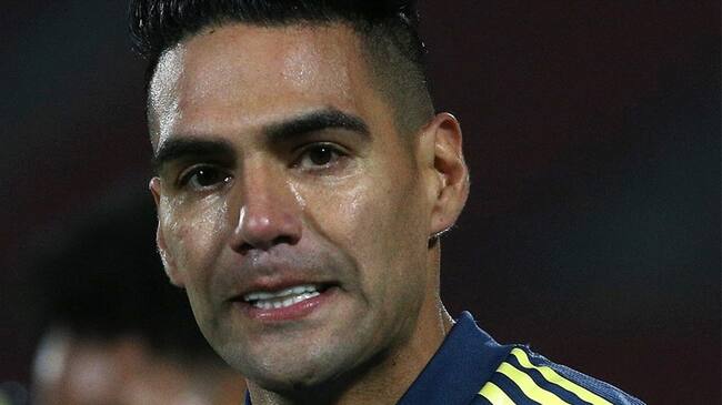 Falcao y ‘Pedro el Escamoso’, los protagonistas de los memes tras empate ante Chile. Foto: Getty