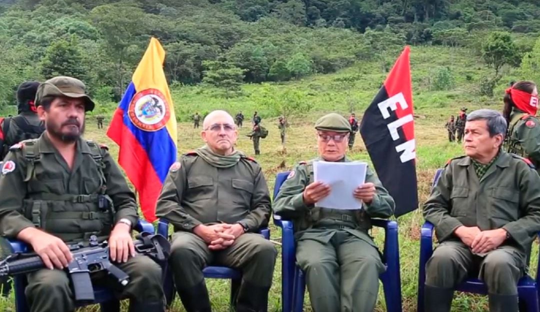 Miembros ELN. Foto: Colprensa
