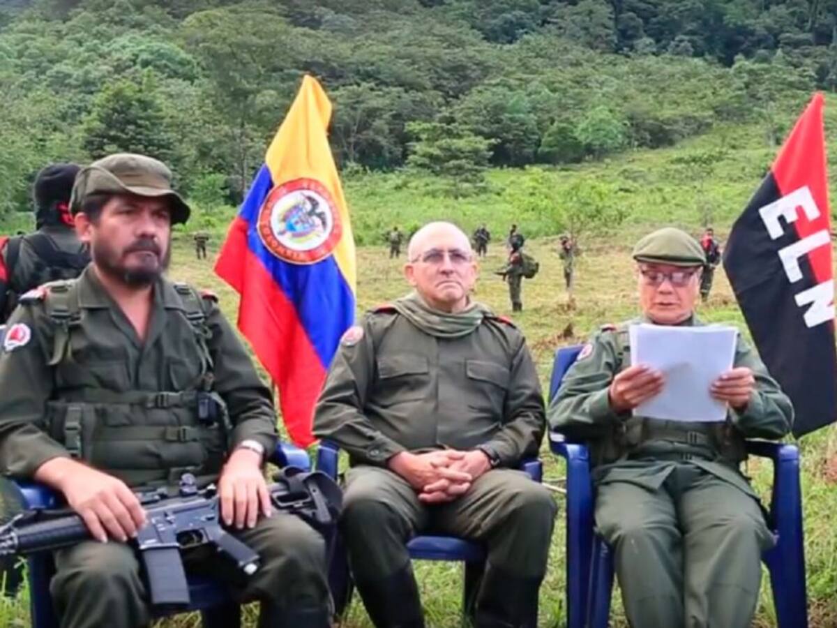 ELN tiene lista la delegación para los diálogos de paz