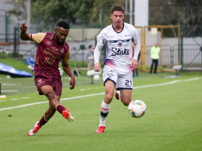 Fortaleza vs. Tolima por la Liga Colombiana 2025-I / Colprensa