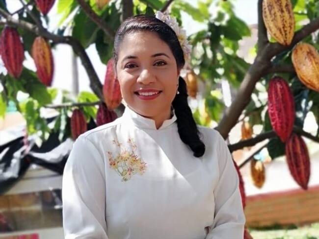Liliana Jiménez Molina, cacaocultora, es #UnaMujerW