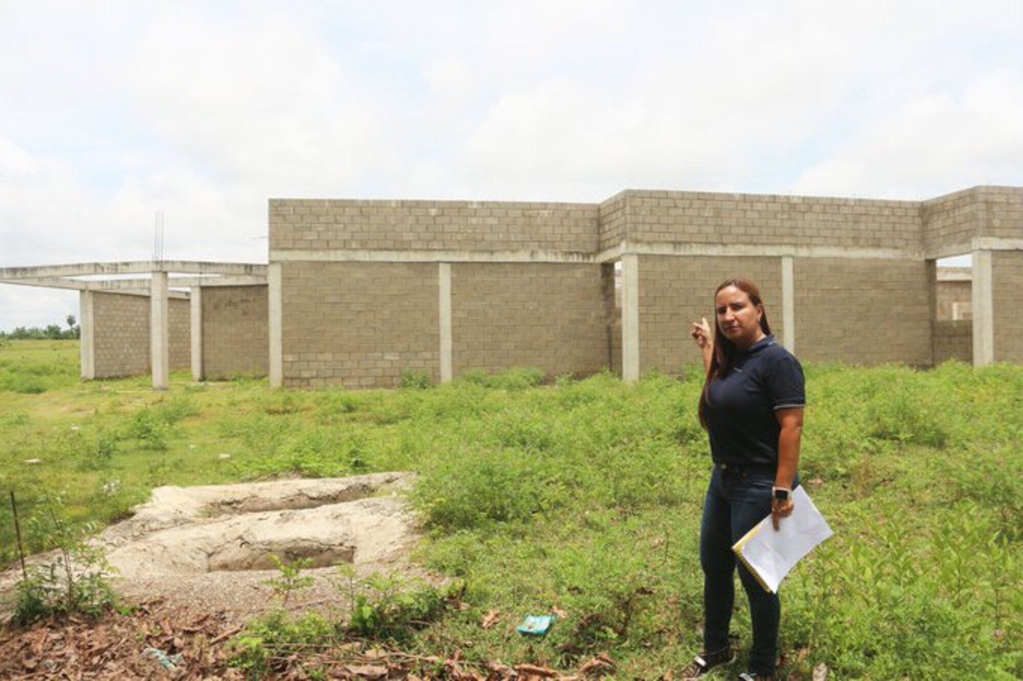 Estado actual del colegio de Bermejal, Magdalena. Foto: Cortesía Elizabeth Molina