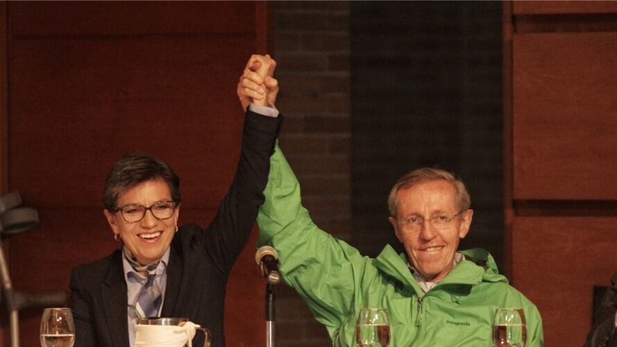 Claudia López y ANtonio Navarro Wolf. Foto: Colprensa