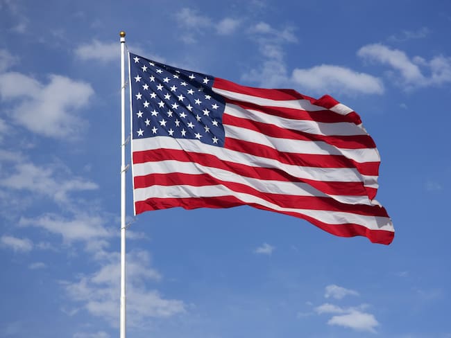 Bandera Estados Unidos. Foto: Getty Images