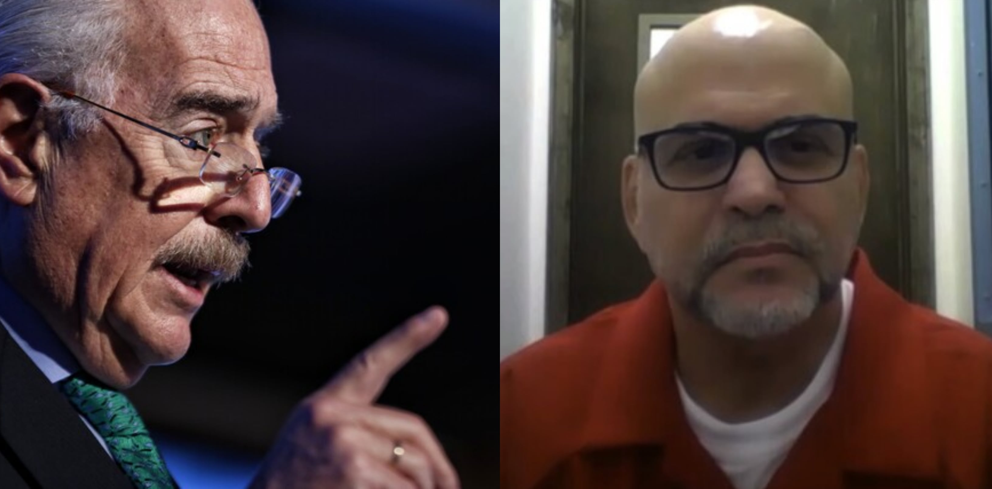 Expresidente Andrés Pastrana y Salvatore Mancuso. Foto: archivo Colprensa