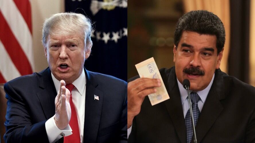"Hace unos meses Nicolás Maduro quería reunirse", aseguró Donald Trump en una entrevista retransmitida hoy por la cadena CBS. Foto: Agencia EFE