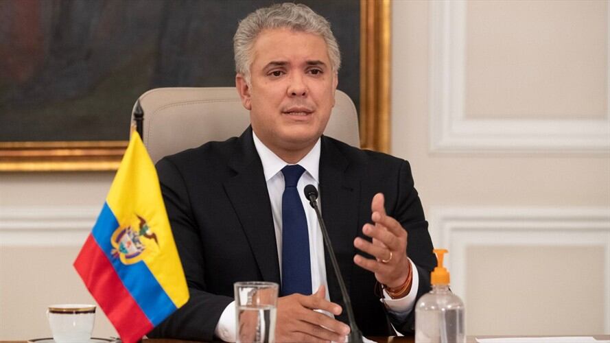 Presidente Iván Duque anunció que vacunación masiva en Colombia empezará el 20 de febrero. Foto: Presidencia