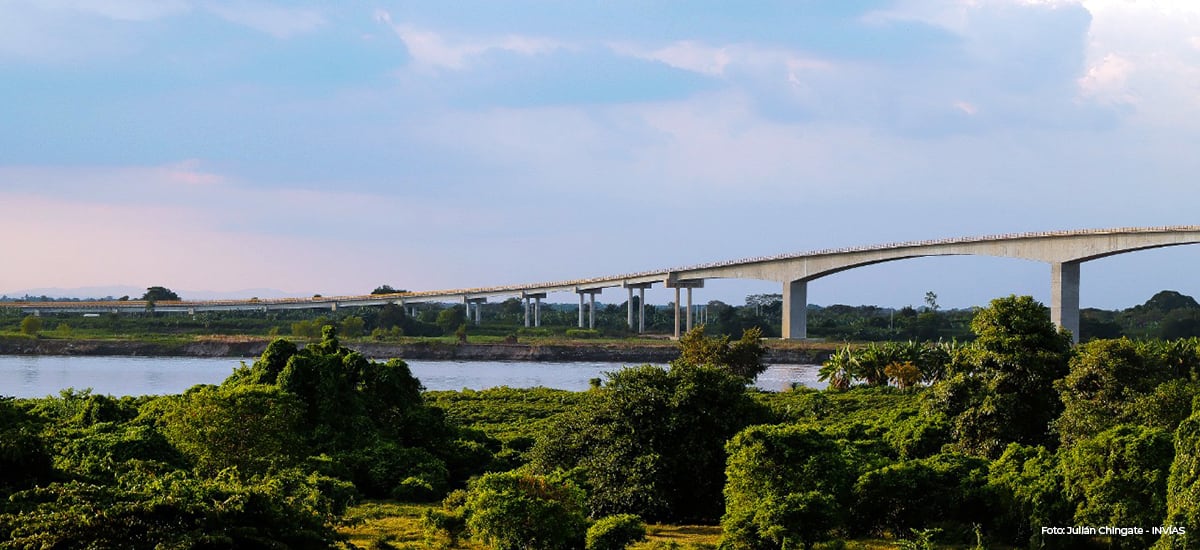 Puente El Roncador. Foto: INVÍAS.
