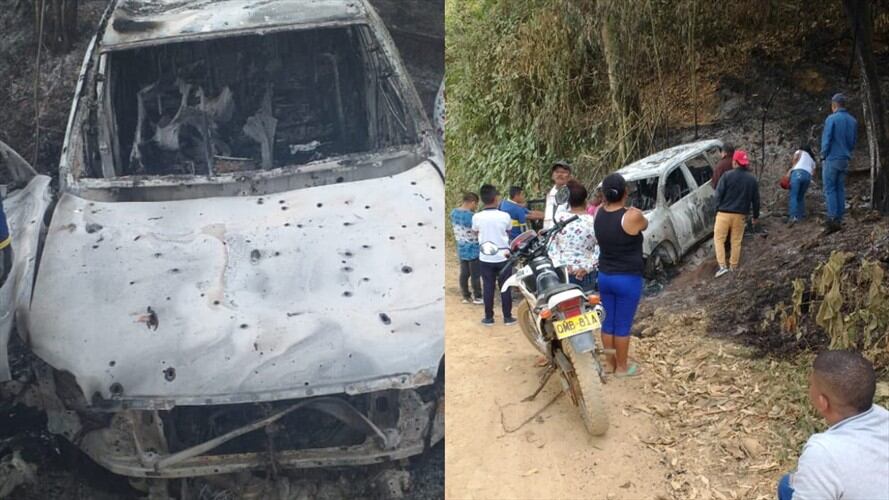 En las últimas horas se registró una masacre en el corregimiento de Betulia, municipio de Suárez (Cauca). Foto: @FelicianoValen en Twitter