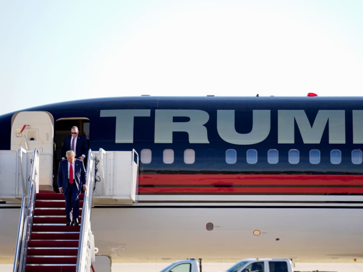 Trump llegó a Washington para reunirse con Biden en la Casa Blanca e iniciar transición