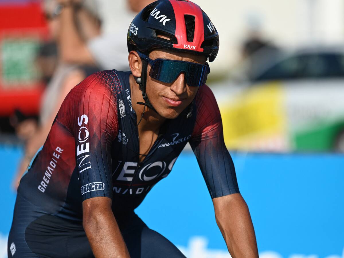 Egan Bernal sufrió una caída en la etapa 4 del Tour de Dinamarca