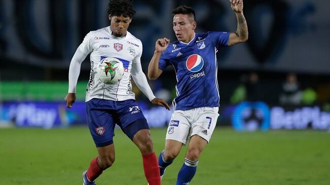 Millonarios y Unión Magdalena empataron en Santa Marta. Foto: Colprensa