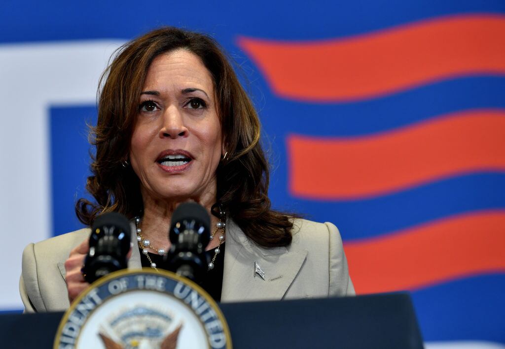 Vicepresidenta de Estados Unidos Kamala Harris. Foto: Peter Zay/Anadolu via Getty Images