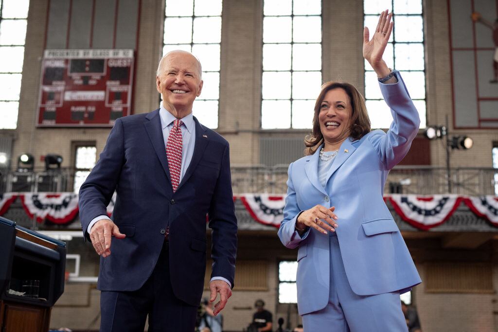 Joe Biden y Kamala Harris. I Foto: Andrew Harnik/Getty Images.