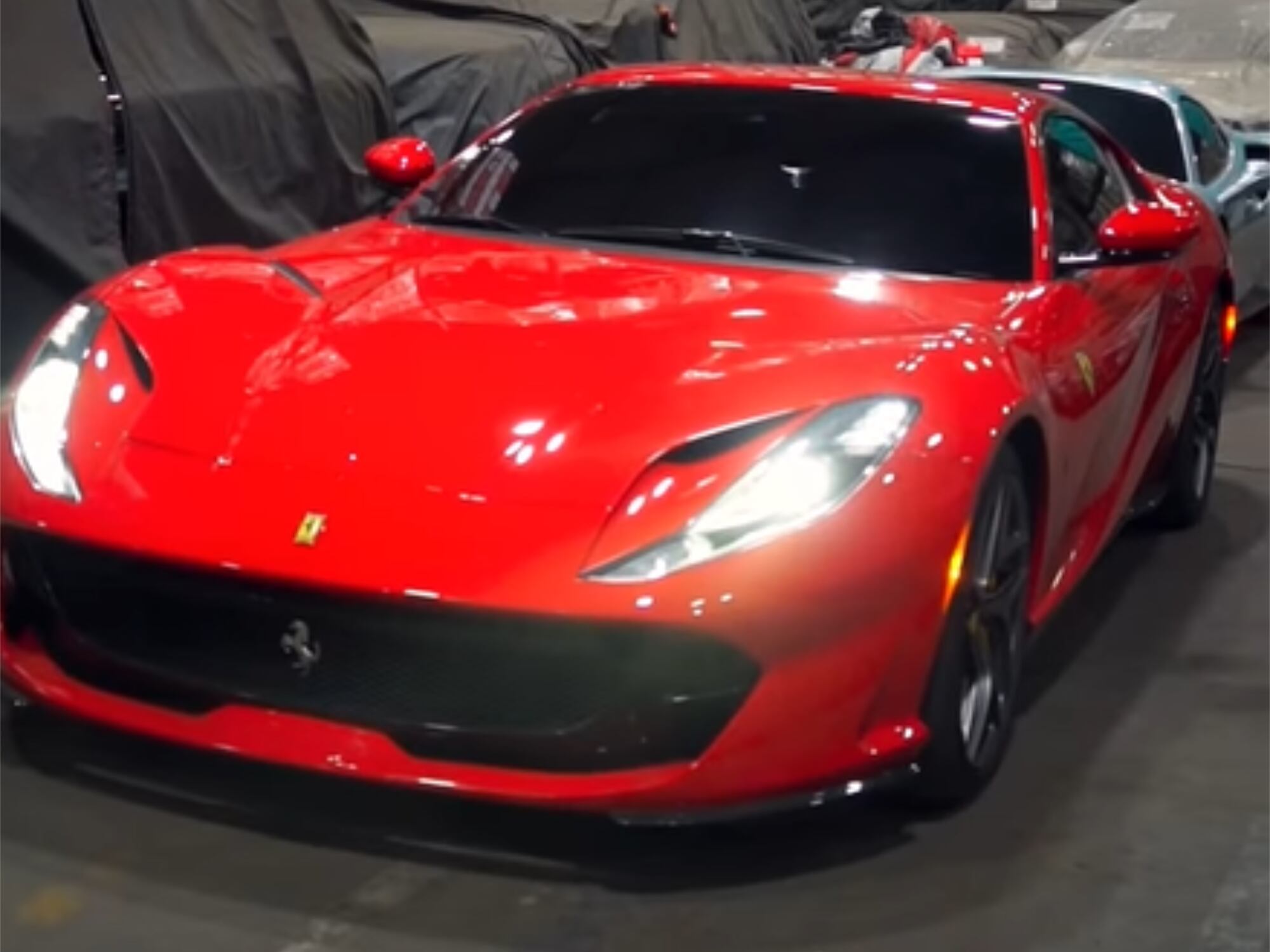 Ferrari subastado por SAE. Foto: SAE