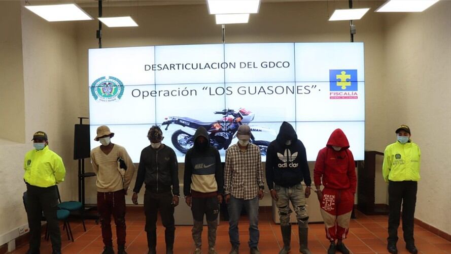 Hacia 10 meses de adelantaban labores de investigación.. Foto: Policia Metropolitana de Tunja