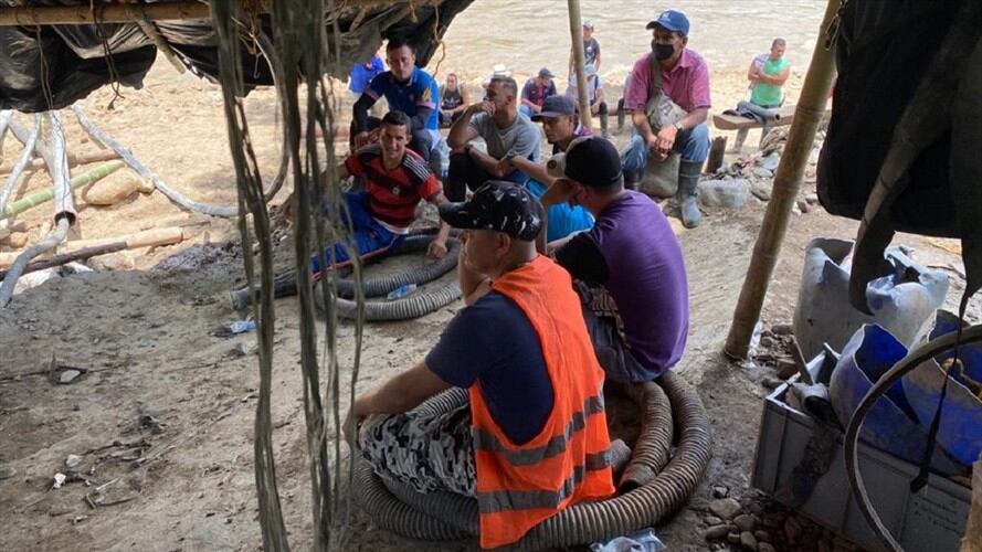 Lugar de la emergencia en la vereda El Bosque de Neira, Caldas. Foto: Mario Escobar Valencia.