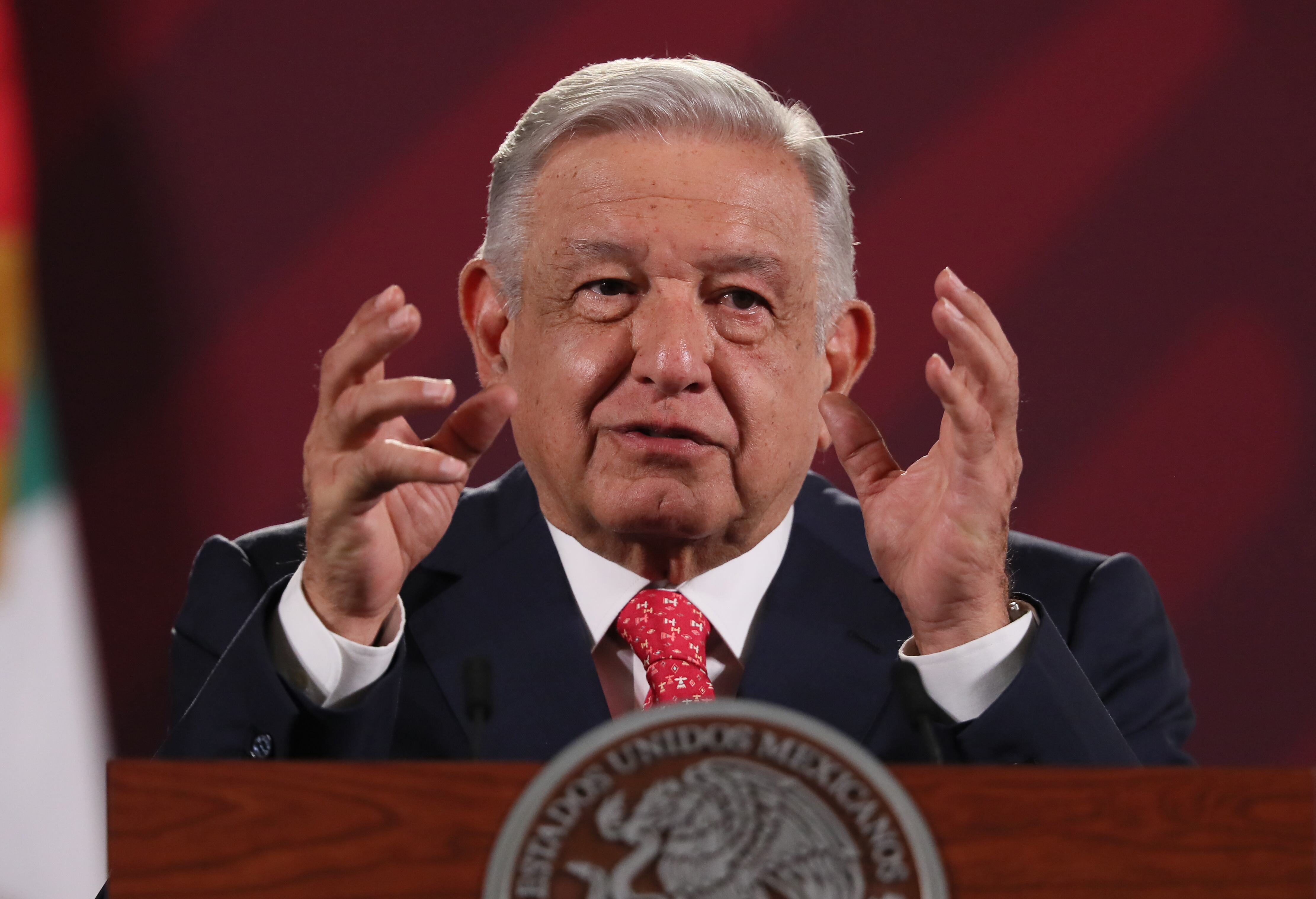 El presidente de México, Andrés Manuel López Obrador. Foto: EFE/ Mario Guzmán