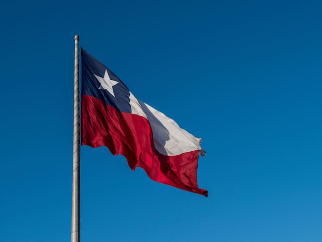 Bandera de Chile imagen de referencia. Foto: Getty Images.