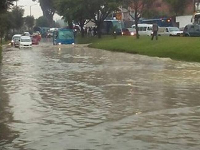 Lluvias en Bogotá. Foto: Archivo/Colprensa.