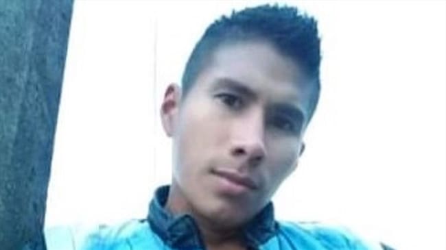 Héctor Fabio Cuetia se movilizaba en una motocicleta, y fue interceptado en el sector de Lago Seco . Foto: Cortesía