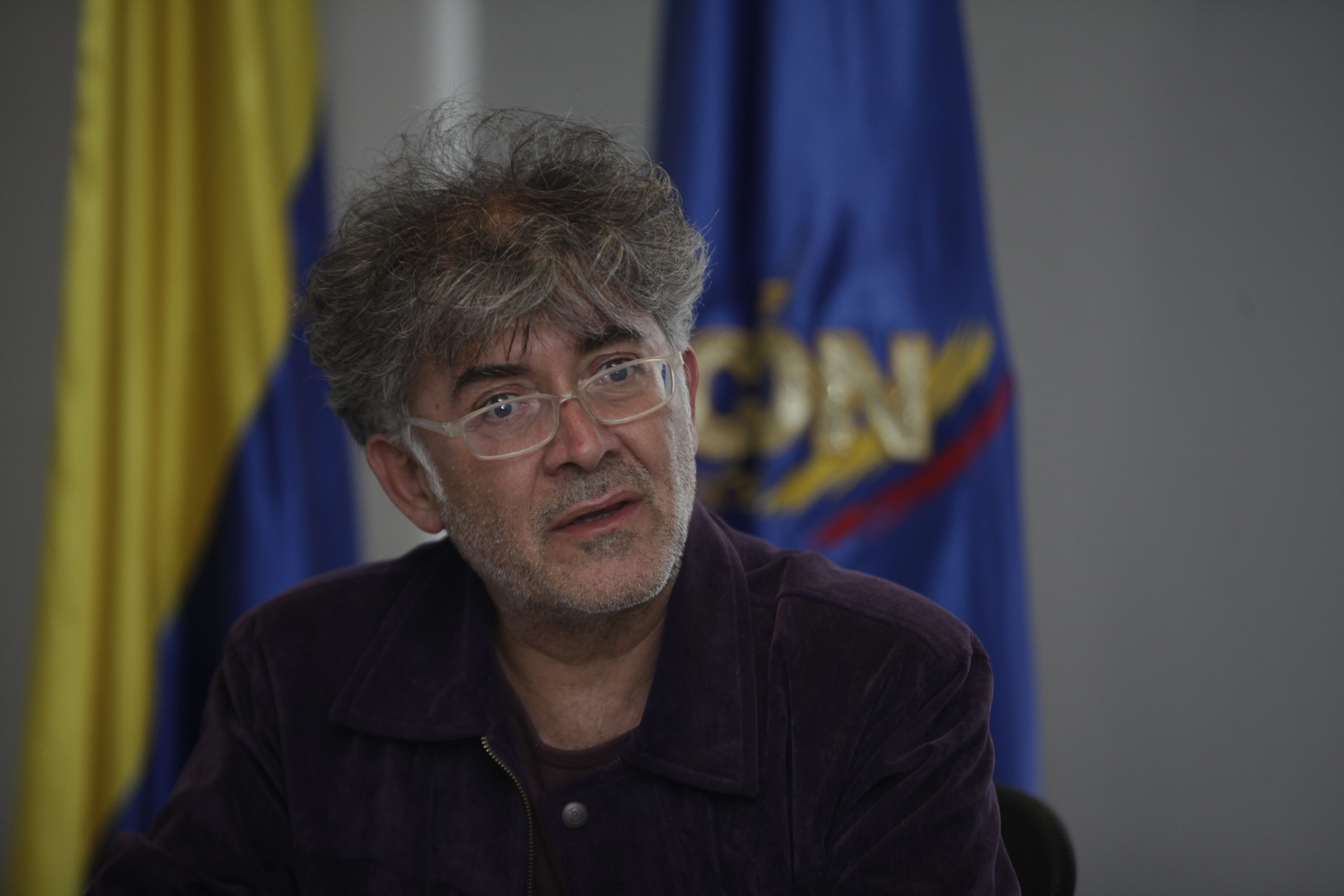 Bogotá. Carlos Fernando García Manosalva, Director de Migración Colombia. (Colprensa - Camila Díaz)