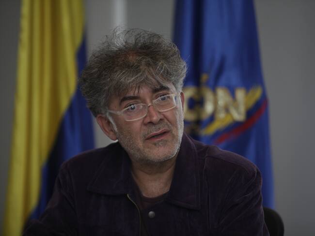 Bogotá. Carlos Fernando García Manosalva, Director de Migración Colombia. (Colprensa - Camila Díaz)