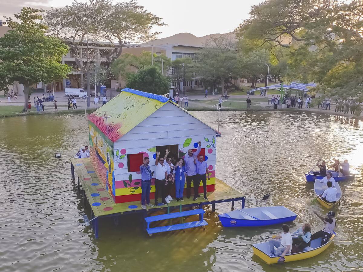 Universidad del Magdalena inaugura Aula Palafítica