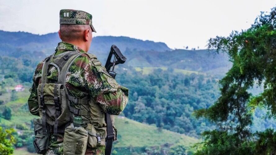Reforzarán seguridad entre Risaralda y Chocó. Foto: Facebook Ejército Nacional de Colombia