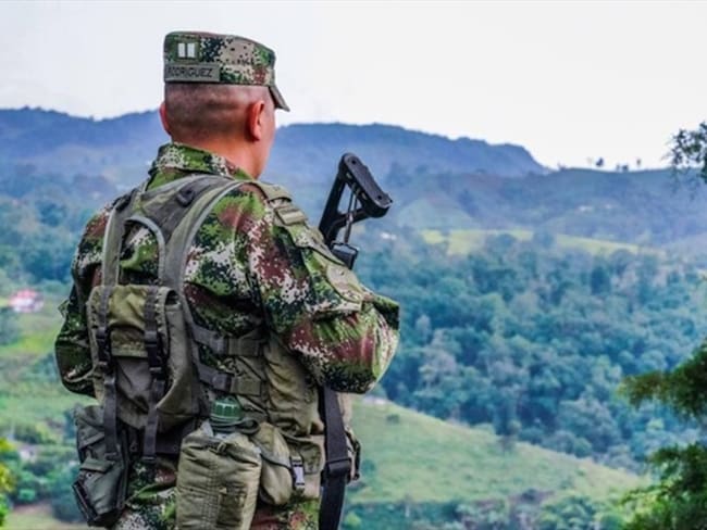 Reforzarán seguridad entre Risaralda y Chocó. Foto: Facebook Ejército Nacional de Colombia