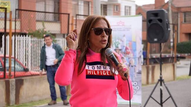 Se solicitó a la Policía Nacional acompañamiento para la conmemoración de las bodas de plata del Mundial de ciclismo de ruta.. Foto: Alcaldía de Duitama