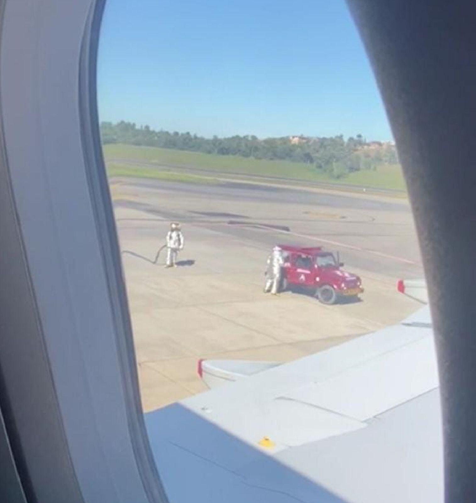 Emergencia Avianca / cortesía pasajero