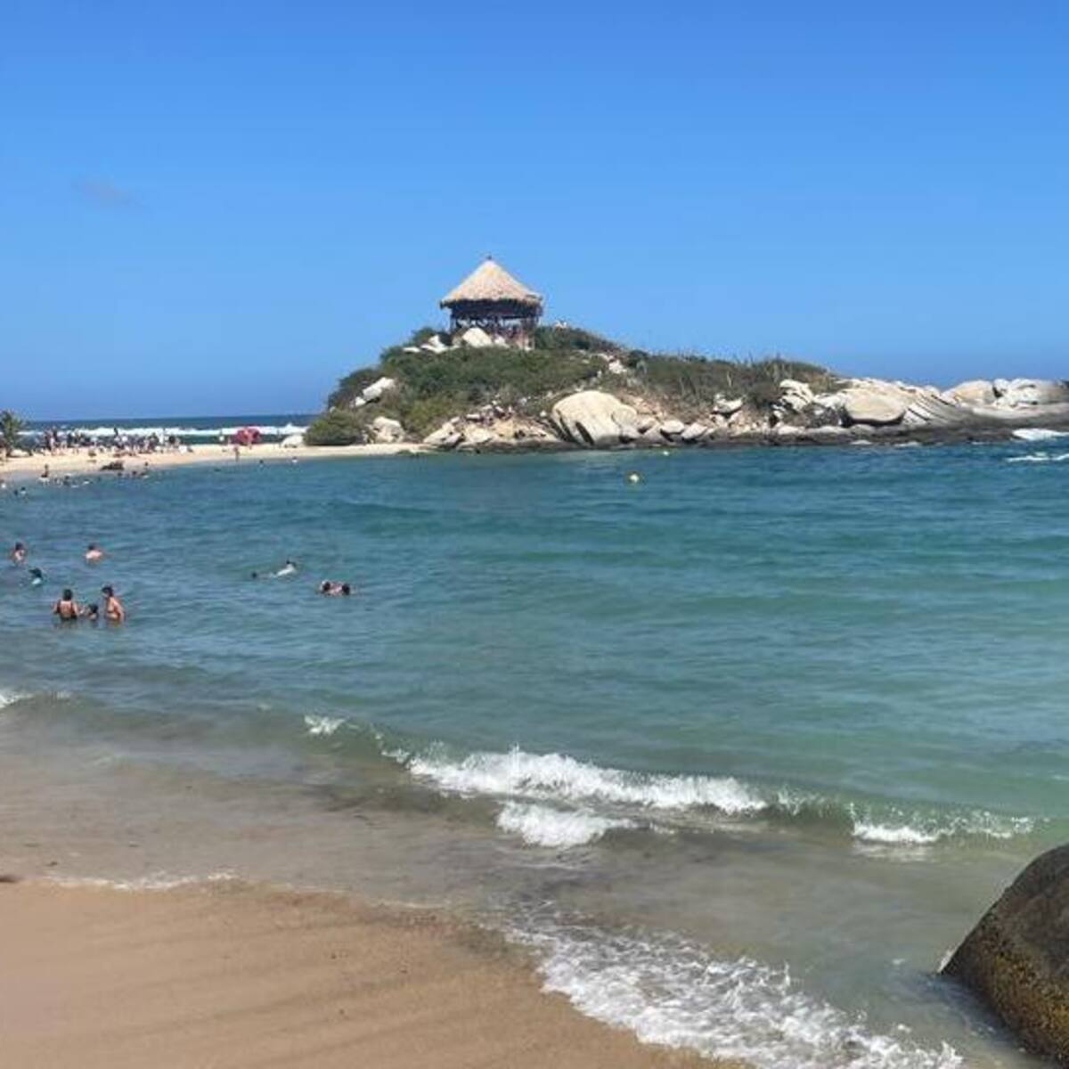 Cabo San Juan del Guía, una de las maravillas naturales del Parque Tayrona en Santa Marta