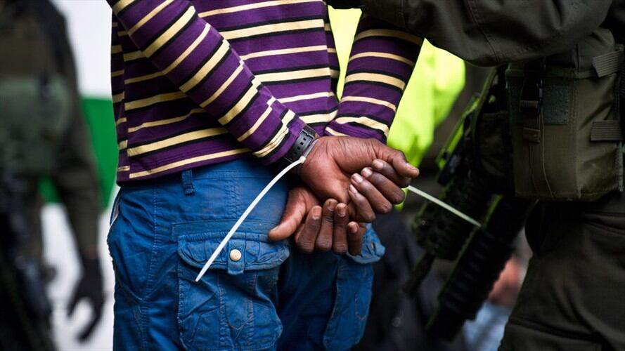 Las personas fueron imputadas por el crimen del patrullero Yeison Restrepo Guillen. Foto: Getty Images
