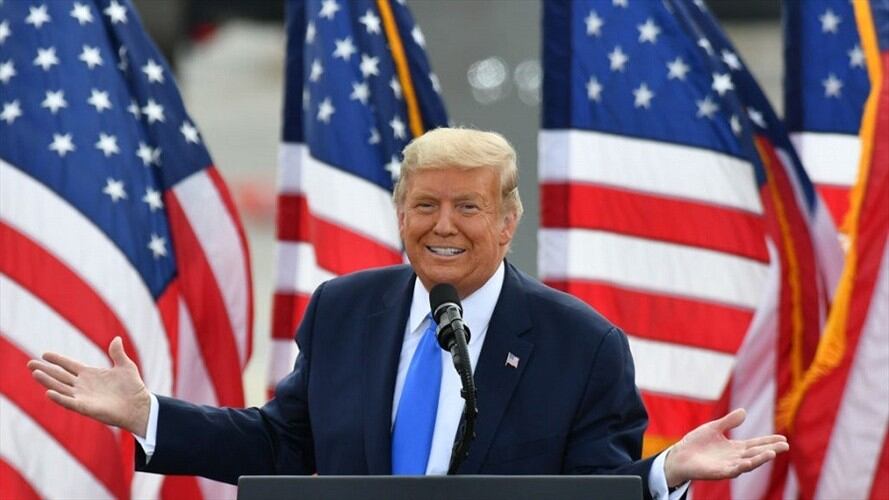 Donald Trump, presidente de Estados Unidos y candidato republicano. Foto: Getty Images.