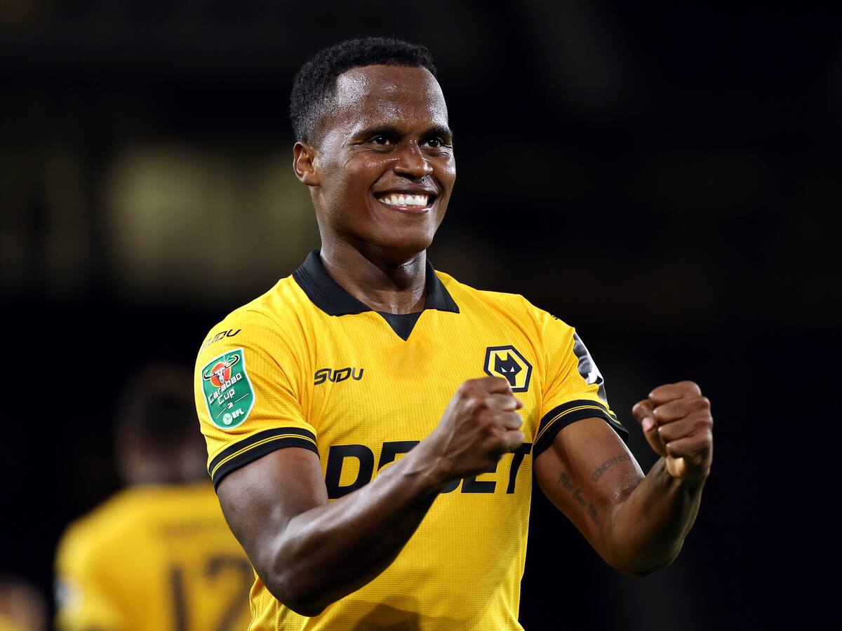 El Wolverhampton ganó al West Ham 3-2 en la Carabao Cup: Jhon Arias jugó los 90 minutos