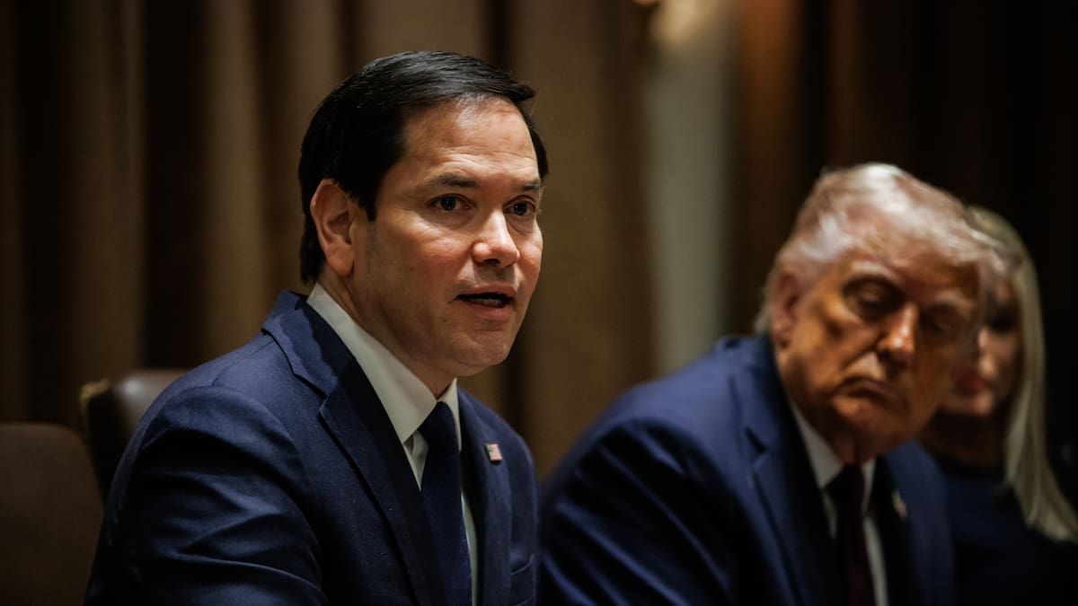 Trump opinó que le “parece bien” que Marco Rubio sea el próximo presidente de Cuba
